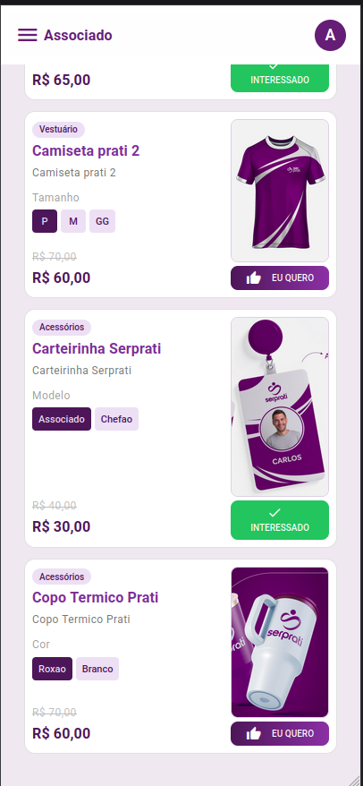 Detalhe de produto na loja